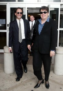 Federal prosecutor Andrew Weissmann (L) and Assist