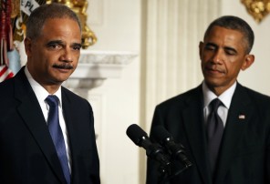 President Obama Announces Resignation Of Eric Holder